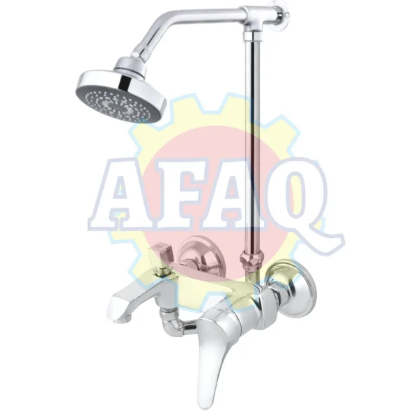 Flat Lever Bathroom Shower Set - Image 2