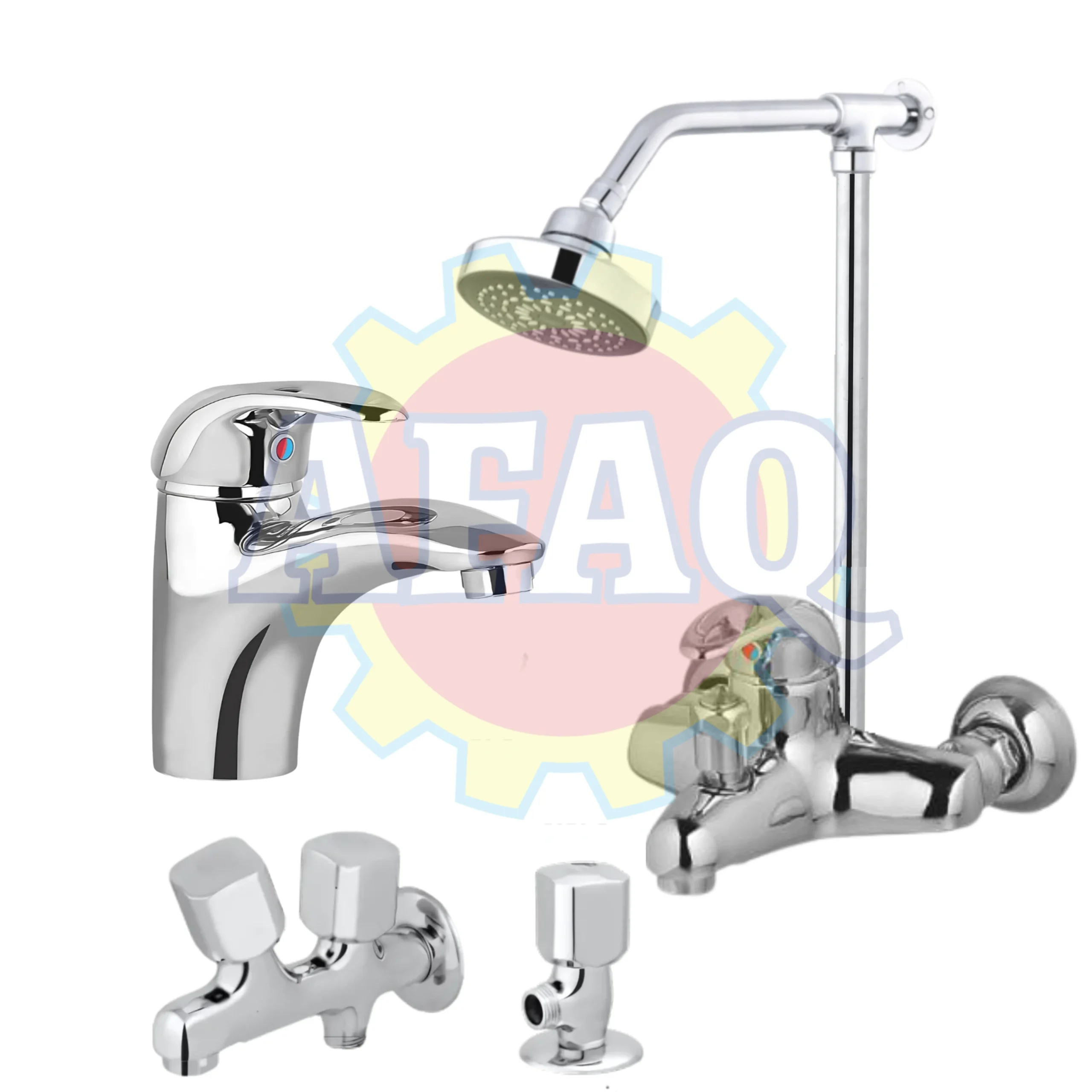 Ocean Bathroom Shower Set